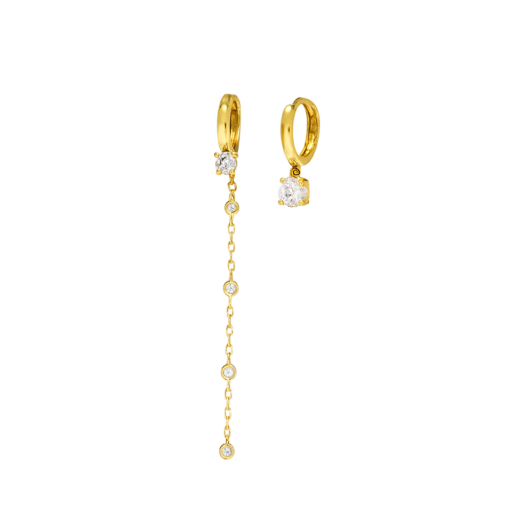 THE GLITTER OF THE NIGHT EARRINGS - GOLD